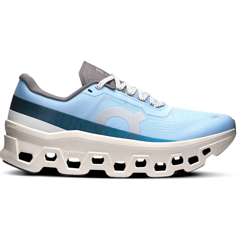 ON Running Women's Cloudmonster 1 In Cerulean/Ice Size W 8.5 US New With Box